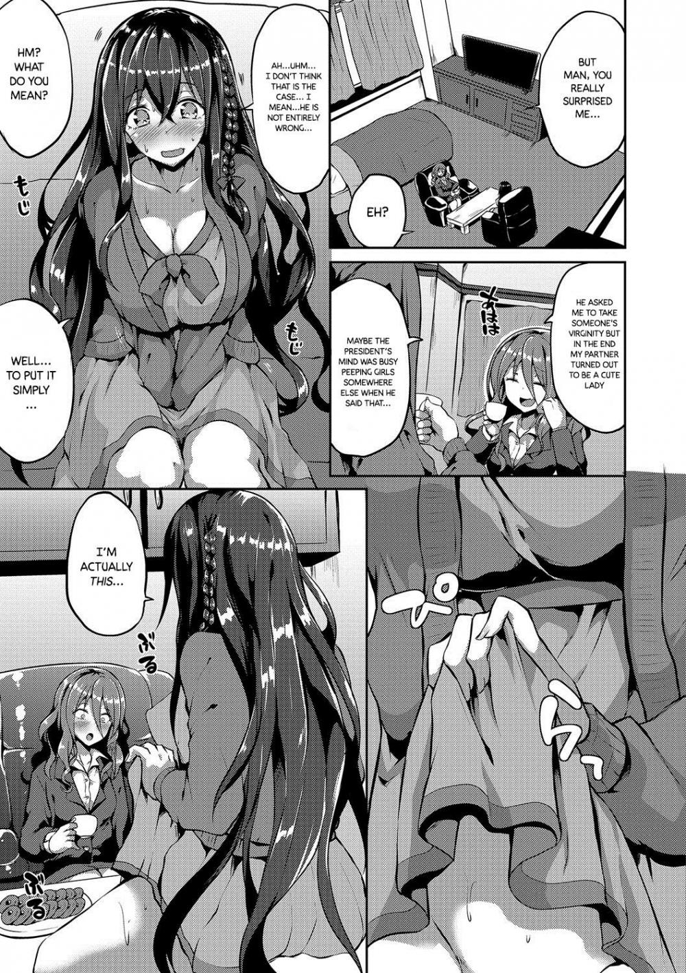 Hentai Manga Comic-Slutty Bitch VS Young Virgin Futanari-Read-7